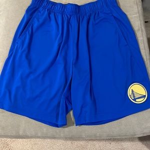 Blue Nike basketball shorts